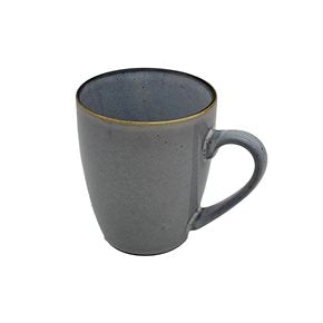 MUG 355ML LINEA TRIANGULAR GRIS