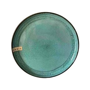 PLATO DE MESA D27CM PARIS SURTIDO VERDE/AZUL