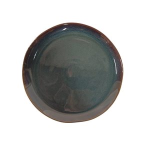 PLATO MESA CERAMICA D27.5CM VERDE SACRAMENTO