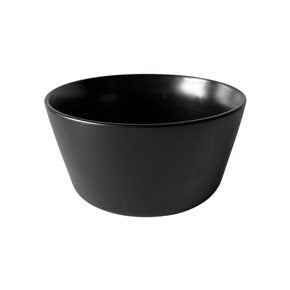 BOWL STONEWARE D15x7.5CM PERUGIA NEGRO