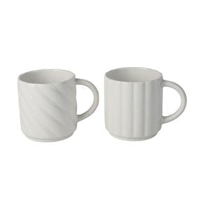 MUG RECTO 500 ML LINES BLANCO DISEÑOS SURTIDOS