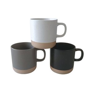 MUG RECTO  380 ML COLORES SURTIDOS CON BASE