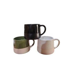 MUG BELLY 414ML COLORES SURTIDOS 2 TEXTURAS