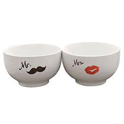 BOWL 15M  MOUSTACHE AND LIPS