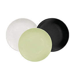 PLATO DE POSTRE D22CM COLORES SURTIDOS