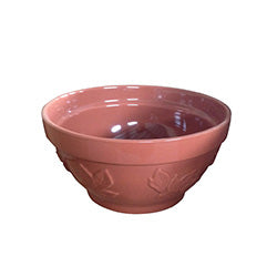 BOWL 15CM MARRON EXTERIOR TEXTURADO HOJAS