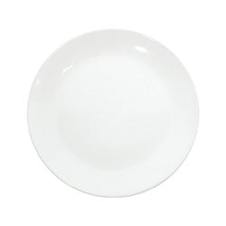 PLATO POSTRE REDONDO D20.3CM PORCELANA BLANCA GARDENIA