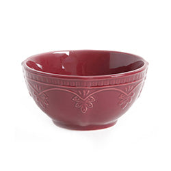 BOWL 15CM BORDEAUX TEXTURADO