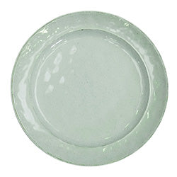 PLATO DE MESA 26CM BORDE DOBLE VERDE CLARO