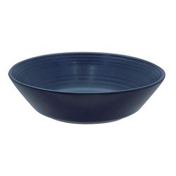 PLATO HONDO 20.5X5.5CM AZUL DENIM