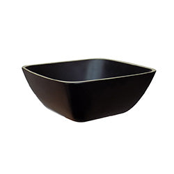 BOWL CUADRADO 15X15CM NEGRO