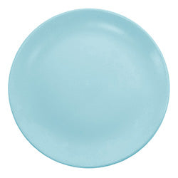 PLATO DE MESA D27CM BORDE RECTO CELESTE