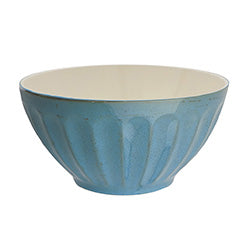 BOWL D20.5X10CM FACETADO AZUL