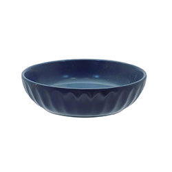BOWL REDONDO 260ML AZUL RELIEVE. D13.5XH3.5CM
