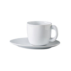 TAZA C/PLATO 590ML BLANCO