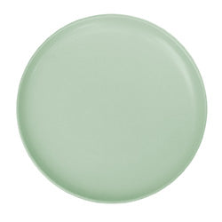 PLATO DE MESA 28CM BORDE RECTO VERDE CLARO
