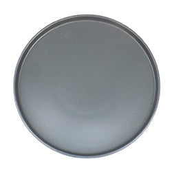 PLATO DE MESA 27CM BORDE RECTO GRIS OSCURO