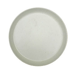 PLATO DE POSTRE 22CM BLANCO MATE C/PUNTITOS