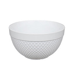 ENSALADERA 22x13CM 2.8L BLANCO TEXTURADO