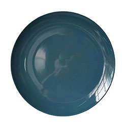 PLATO DE POSTRE PORCELANA AZUL GARDENIA D20CM