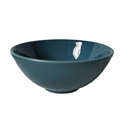 BOWL PORCELANA AZUL GARDENIA D12x5CM