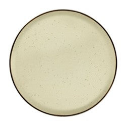 PLATO DE MESA COPENHAGUE CREMA RUSTICO D27CM
