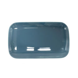 FUENTE RECT. 29x18CM PORCELANA AZUL GARDENIA