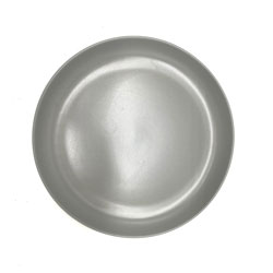 PLATO DE MESA D27x3CM LISO GRIS