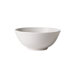 BOWL D12x5CM PORCELANA BEIGE GARDENIA