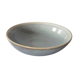 PLATO HONDO D20CM GRIS AZULADO
