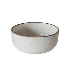 BOWL CERAMICA COPENHAGUE 16CM BLANCO C/PINTITAS