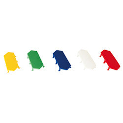 SET X12 IDENTIF P/ RACK DIF.COLORES. 10.8x4.8x2CM