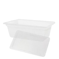 RECIPIENTE P/ GUARDAR ALIMENTOS C/ TAPA. 46x30x23CM