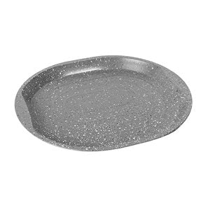 ASADERA C/ ASAS GRIS PUNTOS NEGR/BLANC. 39X33.5X3CM