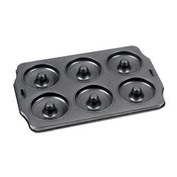 MOLDE DONUTS X6 27x18.5x3CM ANTIADHERENTE