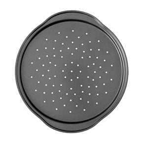 ASADERA PARA PIZZA D33/H1.2CM GRIS ANTIADHERENTE