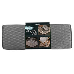 ESCURRE MAT VAJILLA MICROF 40.6X46CM DIAMANTE GRIS