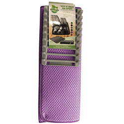 ESCURRE MAT MICROF 40x45CM CON RACK 12x20CM VIOLETA
