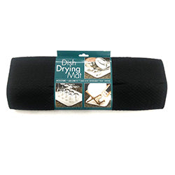 ESCURRE MAT VAJILLA MICROFIBRA  NEGRO. 40x45CM