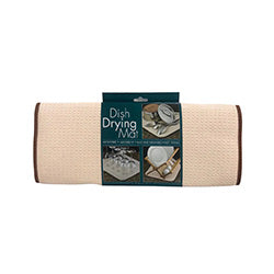 ESCURRE MAT VAJILLA MICROFIBRA CREMA. 38x51CM