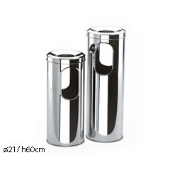 CENICERO PAPELERA D21/H60CM DECORLINE BRINOX
