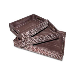 SET X3 BANDEJAS MAD.RECT 30*20/38*25/46*30CM OCHOS