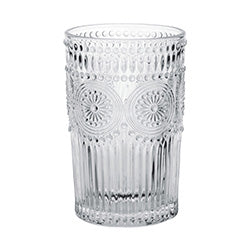 VASO LABRADO 355ML 13X8CM ALTO -DIAM TRANSPARENTE