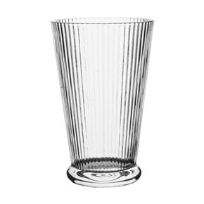 VASO DE VIDRIO 410ML INCOLORO ACANALADO