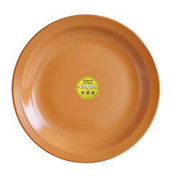 PLATO DE MESA D25CM TERRACOTA