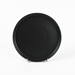 PLATO DE POSTRE STONEWARE D20x2CM TOKIO NEGRO
