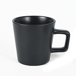 MUG ASA RECTA STONEWARE 325ML D9.5x9CM TOKIO NEGRO