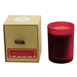 VELA D7/H10CM VOTIVO ROJO-POMEGRANATE BLACK TEA