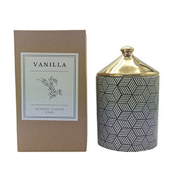 VELA H14.5/D9CM VOTIVO CERAMICA TAPABRONCE VAINILL
