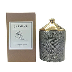 VELA H14.5/D9CM VOTIVO CERAMICA TAPABRONCE LAVANDA